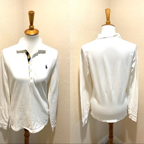 {Ralph Lauren Sport} Long sleeve Polo Top - Picture 1 of 2